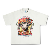 Pistachio Country Mama Urban Heavy Tee - HowdyJamesFarm