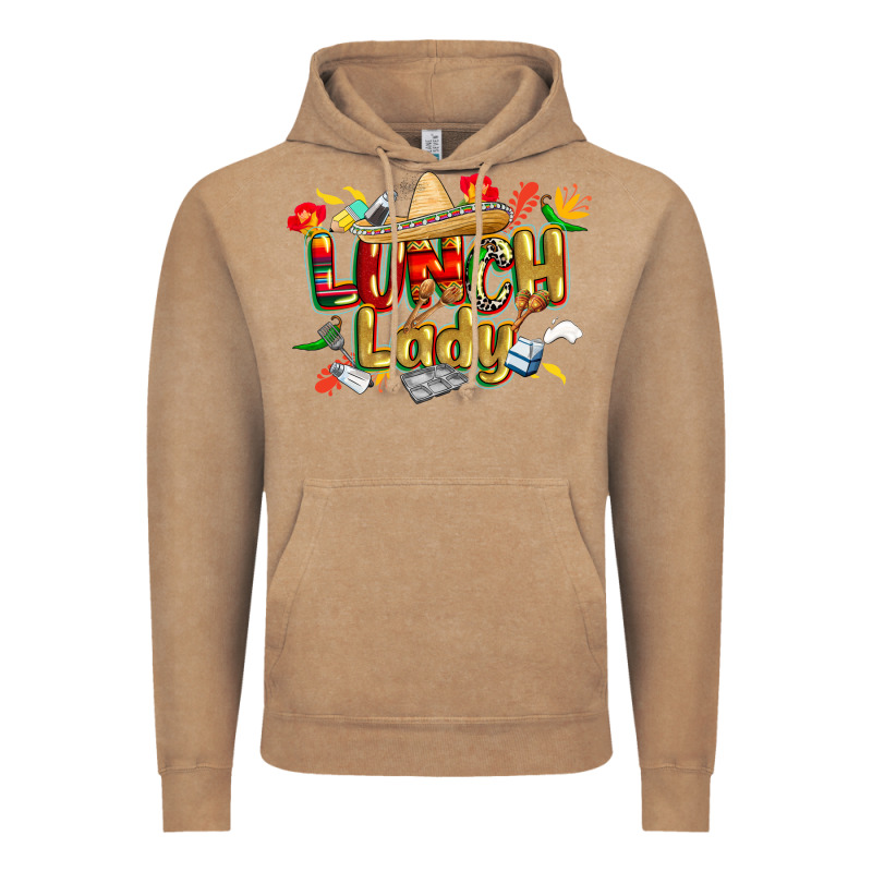 Cinco De Mayo Lunch Lady Vintage Hoodie by CowGirlArtShop | Teevron