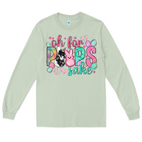 Matcha Oh for peeps sake cowhide Easter Day Long Sleeve Tee - HowdyJamesFarm