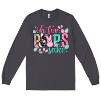 Smoke Oh for peeps sake cowhide Easter Day Long Sleeve Tee - HowdyJamesFarm