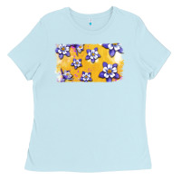 Baby Blue Rocky Mountain Columbine Flower Ladies Tee - Bettercallsaul