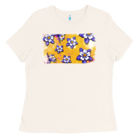 Bone Rocky Mountain Columbine Flower Ladies Tee - Bettercallsaul