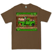 Cacao st Patricks farm animals truck Premium Tee - Jasminsmagicworld