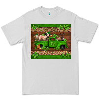 Dove Grey st Patricks farm animals truck Premium Tee - Jasminsmagicworld