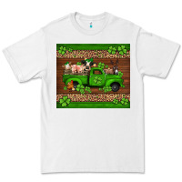 White st Patricks farm animals truck Premium Tee - Jasminsmagicworld