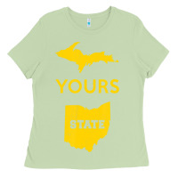 Matcha Up Yours State Of Ohio Funny Anti Oh Pro Michigan Meme Ladies Tee - minhPixels