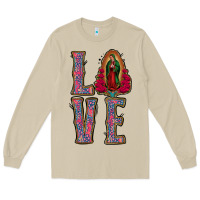 Mushroom love lady of guadalupe Long Sleeve Tee - Jasminsmagicworld
