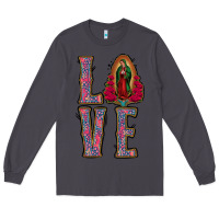 Smoke love lady of guadalupe Long Sleeve Tee - Jasminsmagicworld
