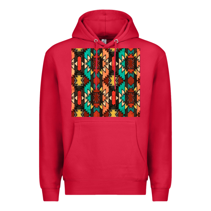 Native American Aztec Seamless Pattern Premium Hoodie by BundleAndBundleShop | Teevron