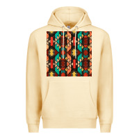 Pina Colada native american aztec seamless pattern Premium Hoodie - BundleAndBundleShop