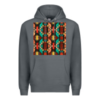 Rock native american aztec seamless pattern Premium Hoodie - BundleAndBundleShop