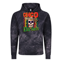 Cloud Black cinco de mayo with skull Vintage Hoodie - CowGirlArtShop