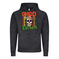 Vintage Black cinco de mayo with skull Vintage Hoodie - CowGirlArtShop