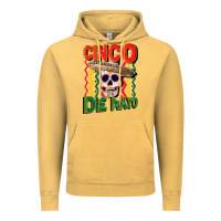 Vintage Mustard cinco de mayo with skull Vintage Hoodie - CowGirlArtShop