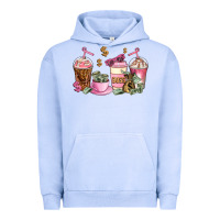 Pigment Grape Ice boss lady coffee cups Urban Hoodie - AdoDesignShop