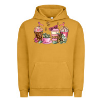 Pigment Peanut Butter boss lady coffee cups Urban Hoodie - AdoDesignShop
