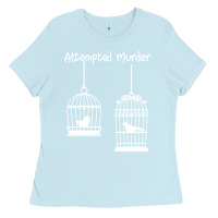 Baby Blue Attempted Murder Ladies Tee - Bettercallsaul