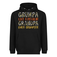 Black grumpa like a regular grandpa only grumpier Heavyweight Hoodie - Artiststas