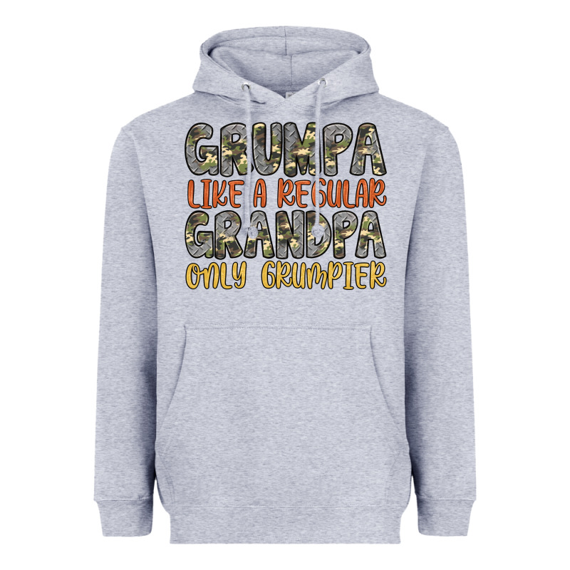 Grumpa Like A Regular Grandpa Only Grumpier Heavyweight Hoodie by Artiststas | Teevron