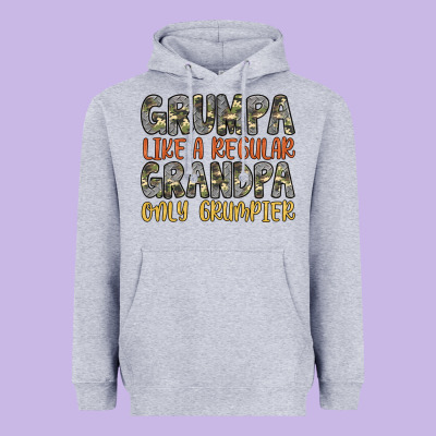 Grumpa Like A Regular Grandpa Only Grumpier Heavyweight Hoodie Designed By Artiststas