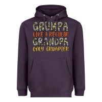 Plum grumpa like a regular grandpa only grumpier Heavyweight Hoodie - Artiststas