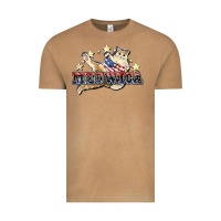Vintage Camel Meowica cat 4th of july Vintage Tee - HowdyJamesFarm