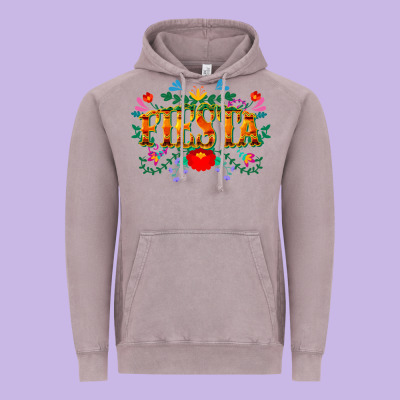 Fiesta Cinco De Mayo Vintage Hoodie Designed By Cowgirlartshop