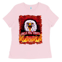 Bubblegum Pink Eagle Fang Karate Ladies Tee - Bettercallsaul