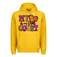 Lemon my heart is on that court basketball Premium Hoodie - Jasminsmagicworld