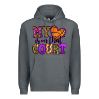 Rock my heart is on that court basketball Premium Hoodie - Jasminsmagicworld