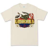 Bone louisiana state Premium Tee - BarkalooDesign