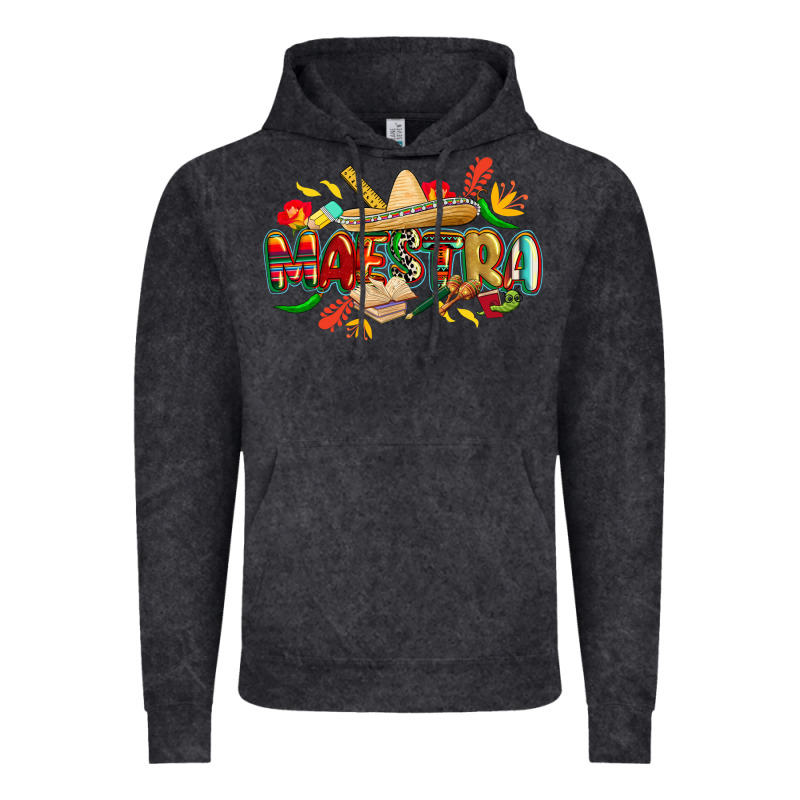 Cinco De Mayo Maestra Vintage Hoodie by CowGirlArtShop | Teevron