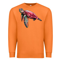 Carrot sea turtle pink glitter Premium Sweatshirt - Artiststas