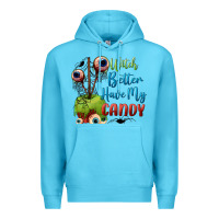 Ocean Blue witch better have my candy Premium Hoodie - BundleAndBundleShop