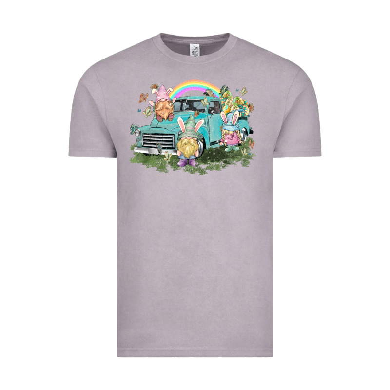 Easter Gnomies With Truck Easter Day Vintage Tee by HowdyJamesFarm | Teevron