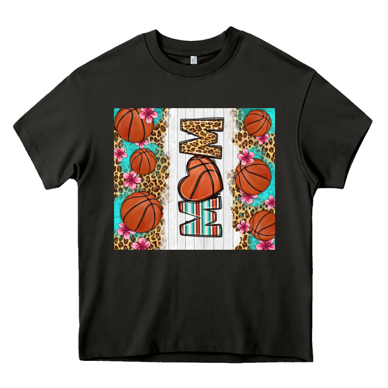 Basketball Mom Heavy Core Tee by LillyAllenDesigns | Teevron
