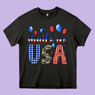 Made In Usa Heavy Core Tee Designed By Jahusdesignshop