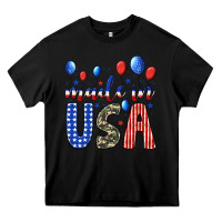 Black made in usa Heavy Core Tee - JahusDesignShop