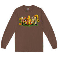 Chestnut Mom gnome sunflower Long Sleeve Tee - CowGirlArtShop