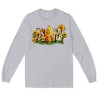 Moon Dust Mom gnome sunflower Long Sleeve Tee - CowGirlArtShop