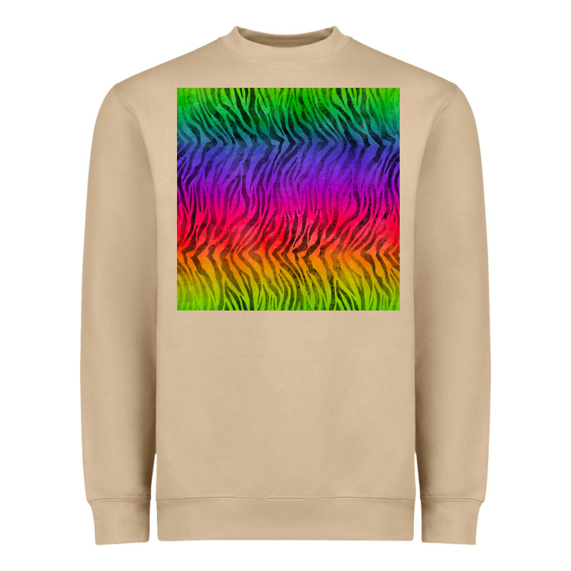 Colorful Tiger Seamless Pattern Heavyweight Sweatshirt by BundleAndBundleShop | Teevron