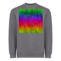 Storm colorful tiger seamless pattern Heavyweight Sweatshirt - BundleAndBundleShop