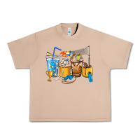 Burro Volleyball coffee cups Urban Heavy Tee - HowdyJamesFarm