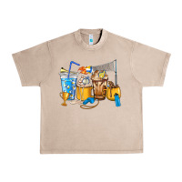 French Oak Volleyball coffee cups Urban Heavy Tee - HowdyJamesFarm