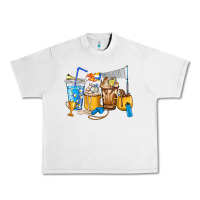 Lunar Rock Volleyball coffee cups Urban Heavy Tee - HowdyJamesFarm