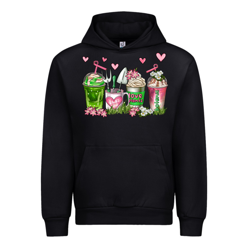 Botanic Coffee Cups Urban Hoodie by AdoDesignShop | Teevron