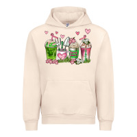 Sandshell botanic coffee cups Urban Hoodie - AdoDesignShop