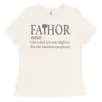 Bone Fa-Thor Like Dad Just Way Mightier Ladies Tee - Bettercallsaul
