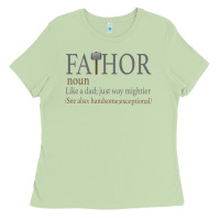 Matcha Fa-Thor Like Dad Just Way Mightier Ladies Tee - Bettercallsaul