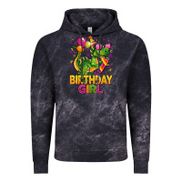 Cloud Black 1st birthday girl t rex pink Vintage Hoodie - CowGirlArtShop